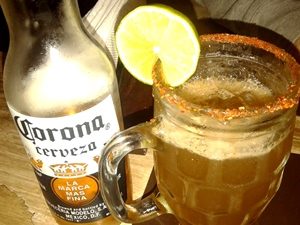 Michelada de cerveza