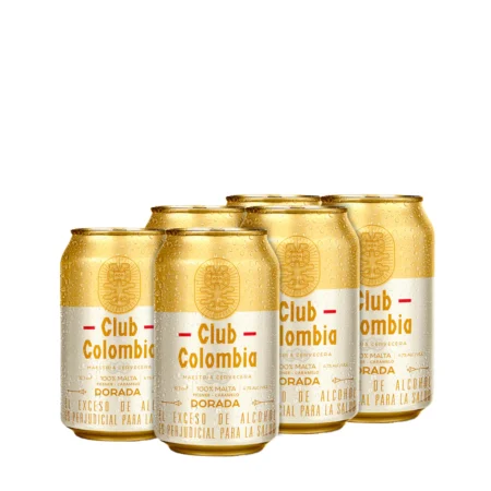 Club colombia lata dorada