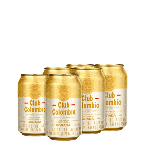 Club colombia lata dorada
