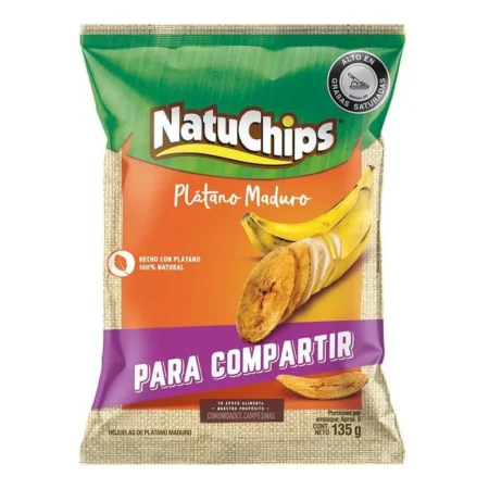 natuchip platano maduro - 135 gr