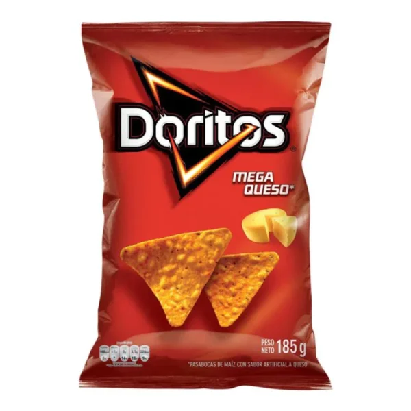 Doritos mega queso pequeños - 48 gr