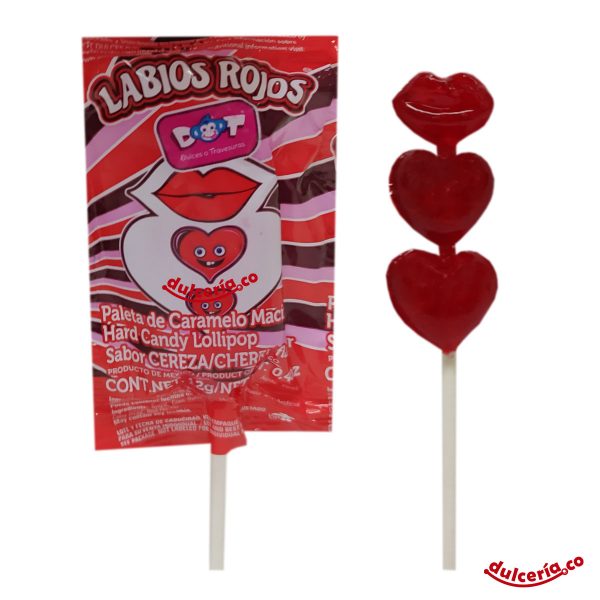 labios rojos